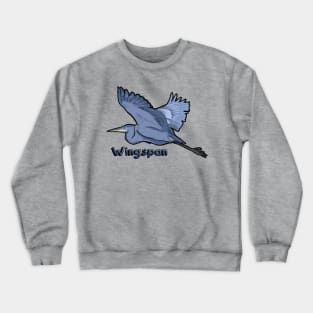 Wingspan Heron Crewneck Sweatshirt